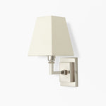 parker wall light with pyramid shade master