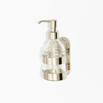 Moderna Wall Soap Pump Clear Glass