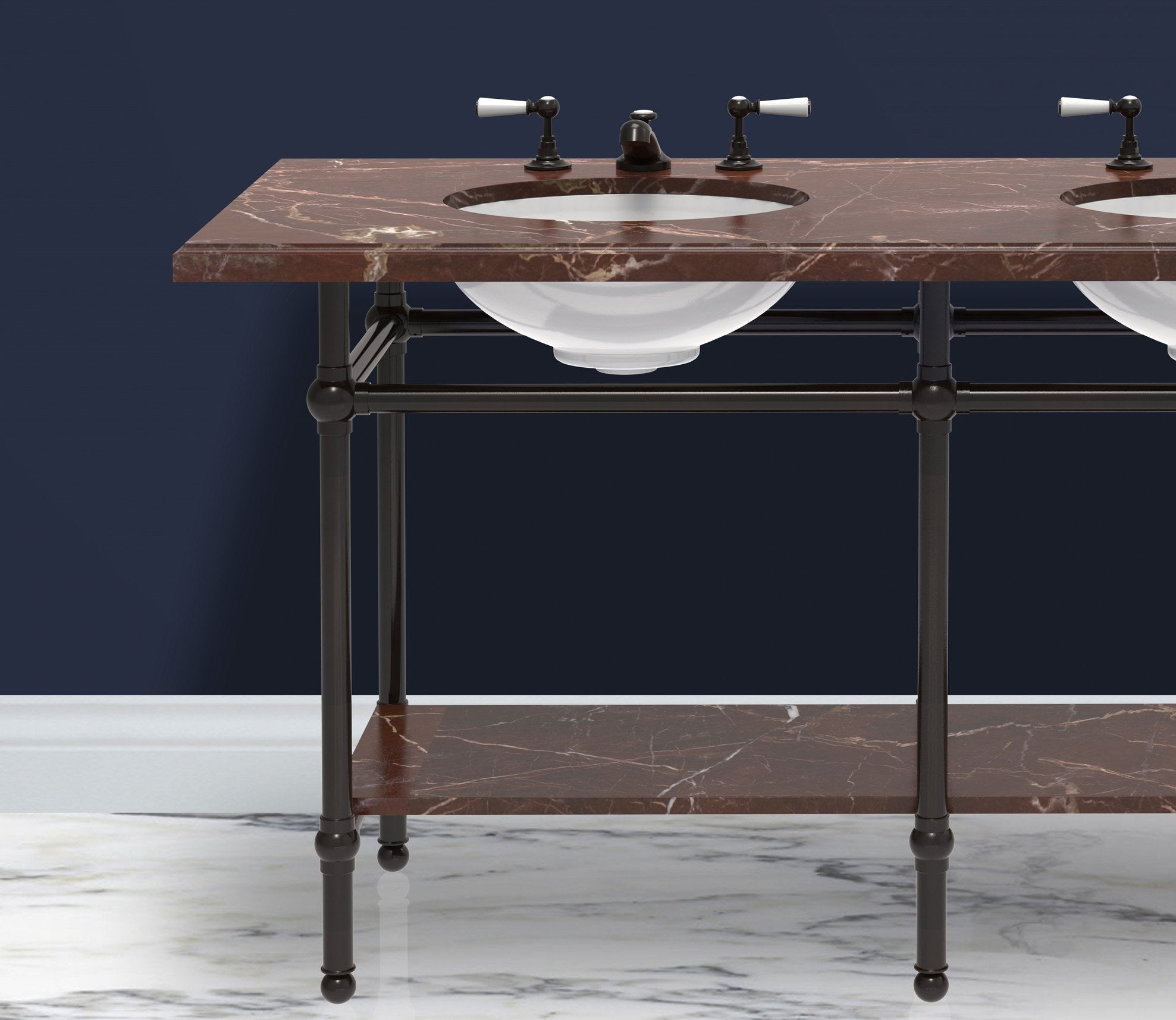 Gotham Washstand Double