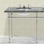 Hanbury Washstand With Metal Rails Double 5-Leg