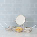 Bath Rack with Mirror