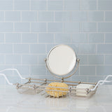 Bath Rack with Mirror