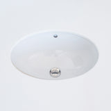 Ceramic Undermount Basin Oval 42 cm