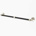 Moderna Towel Rail Black Porcelain