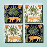 Lioness & Palms Tiles