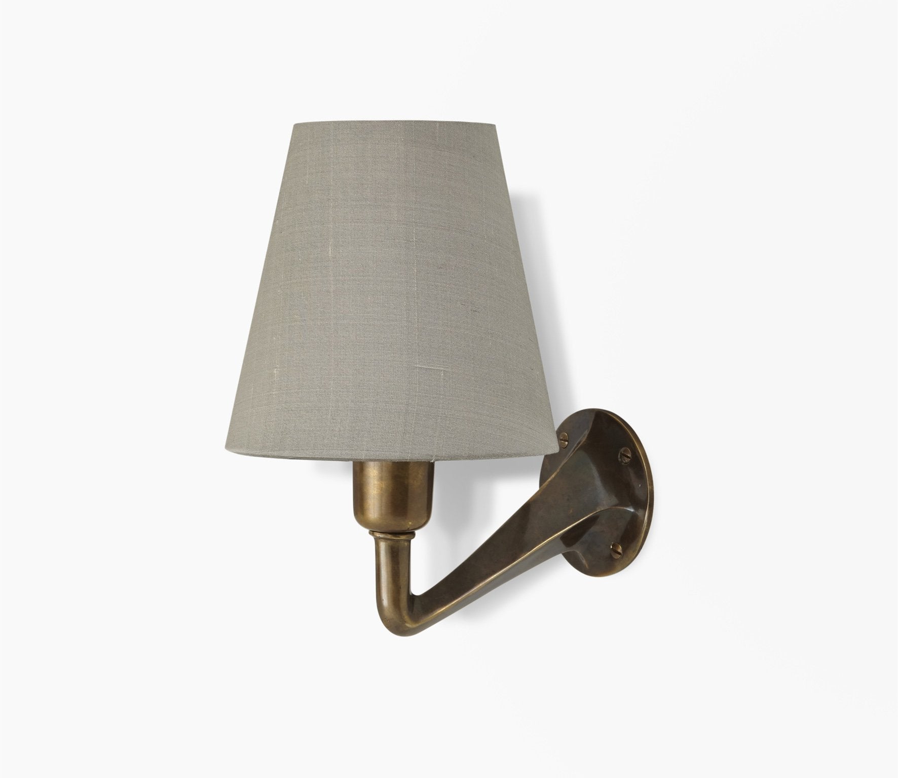Leila Wall Light with Plain Empire Shade Product Image 1