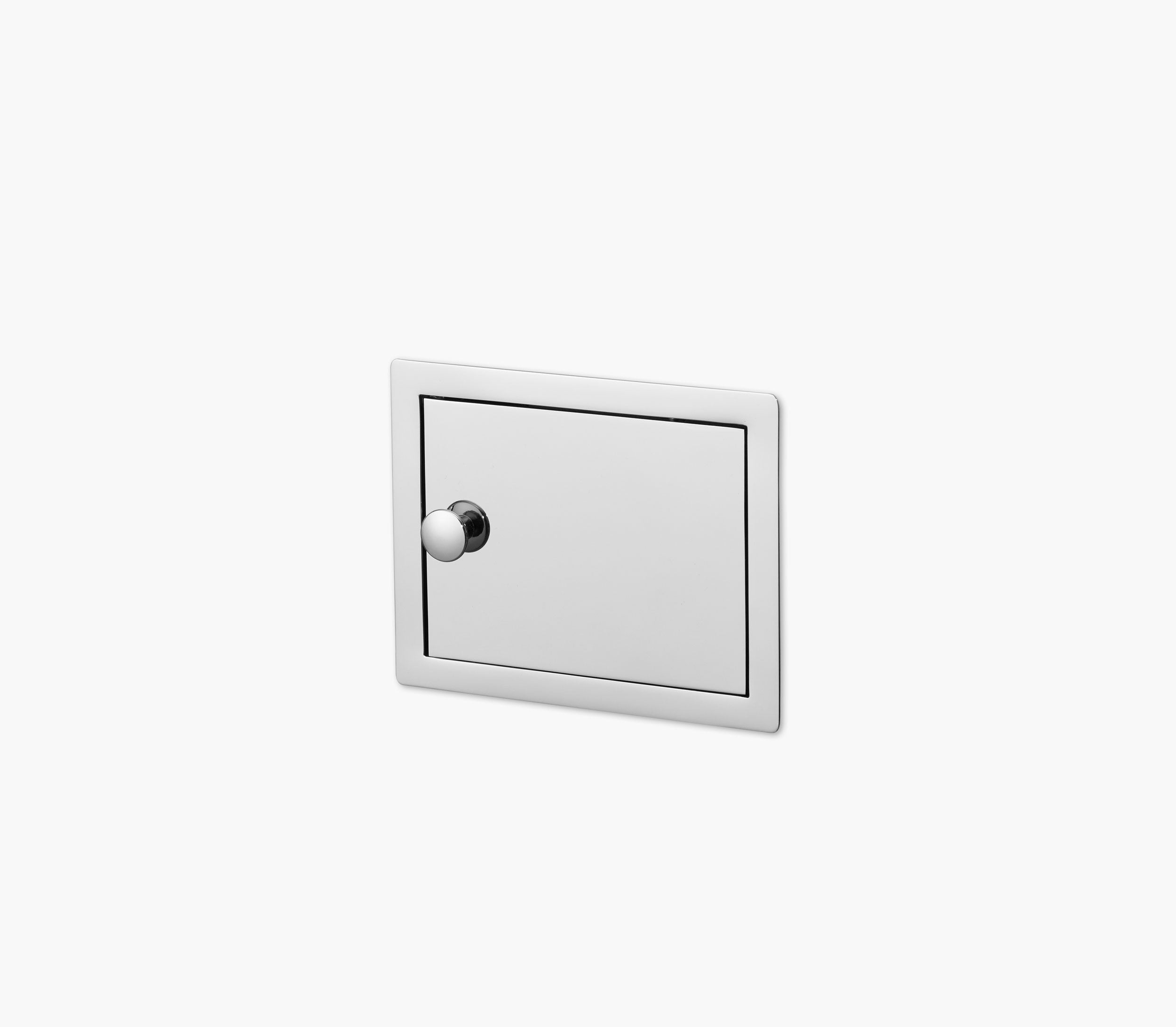 Wall Recessed Toilet Paper Holder II Open Left Product Image 1