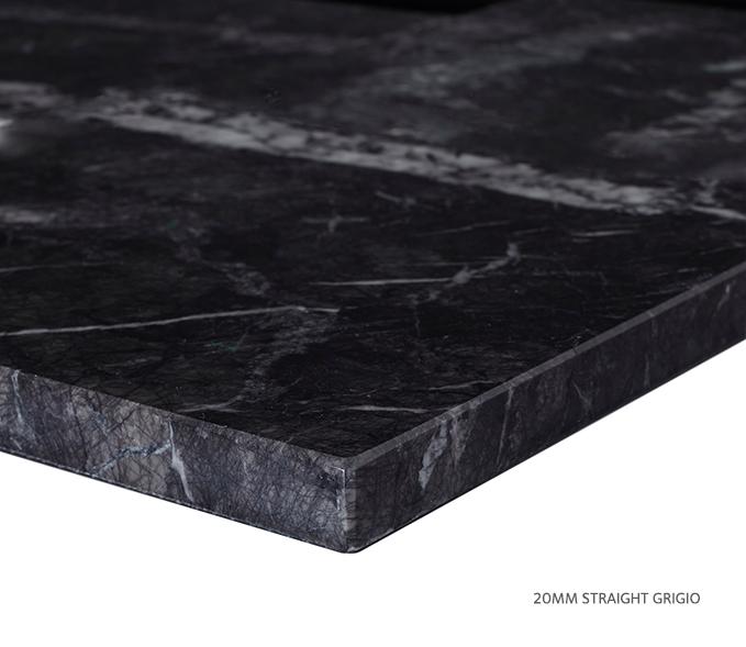 Marble Top Extra Wide Single Grigio Product Image 5