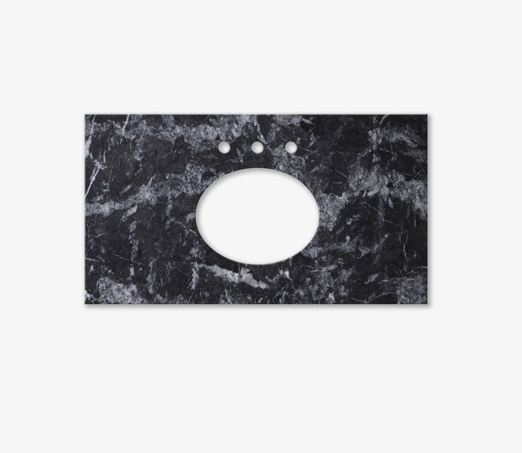 Marble Top Extra Wide Single Grigio Product Image 2