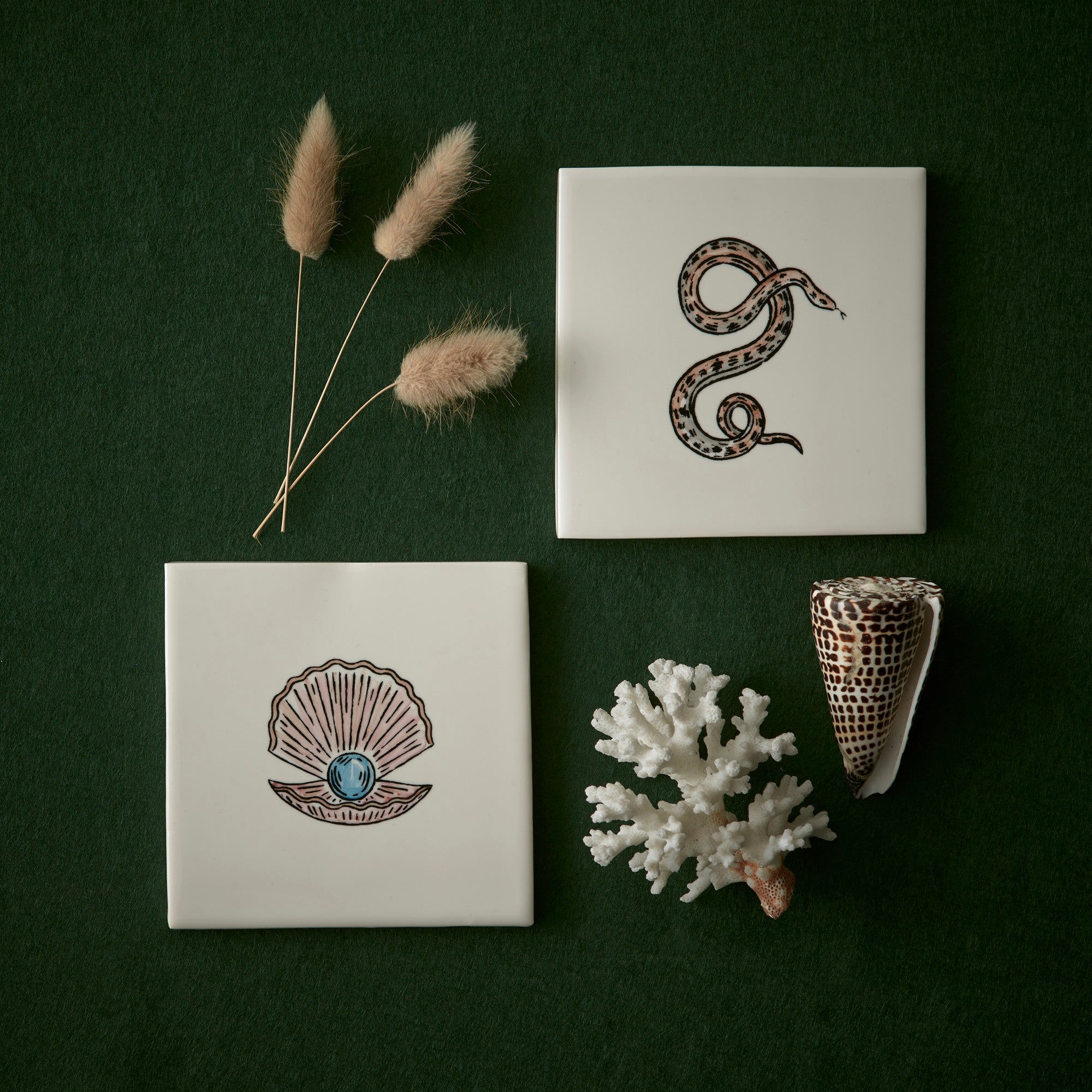 Curios Tiles by Fee Greening