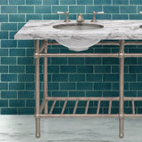 Gotham Washstand with Metal Shelf Double