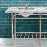 Gotham Washstand with Metal Shelf Double