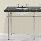 Hanbury Washstand With Metal Rails Double 5-Leg