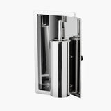 Wall Recessed Toilet Brush - Open Left, Hinge on Right side