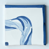 Series S Square 150mm Fiocco Blue on White (37 Tiles in 1 Batch)