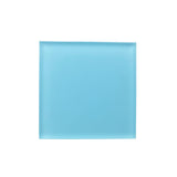 Glass Tile Square 100mm Custom Matt Blue (Box of 40 Tiles)