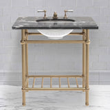 Gotham Washstand with Metal Shelf Single