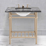 Gotham Washstand with Metal Shelf Single