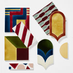 Hanley Tube Lined Decorative Tiles