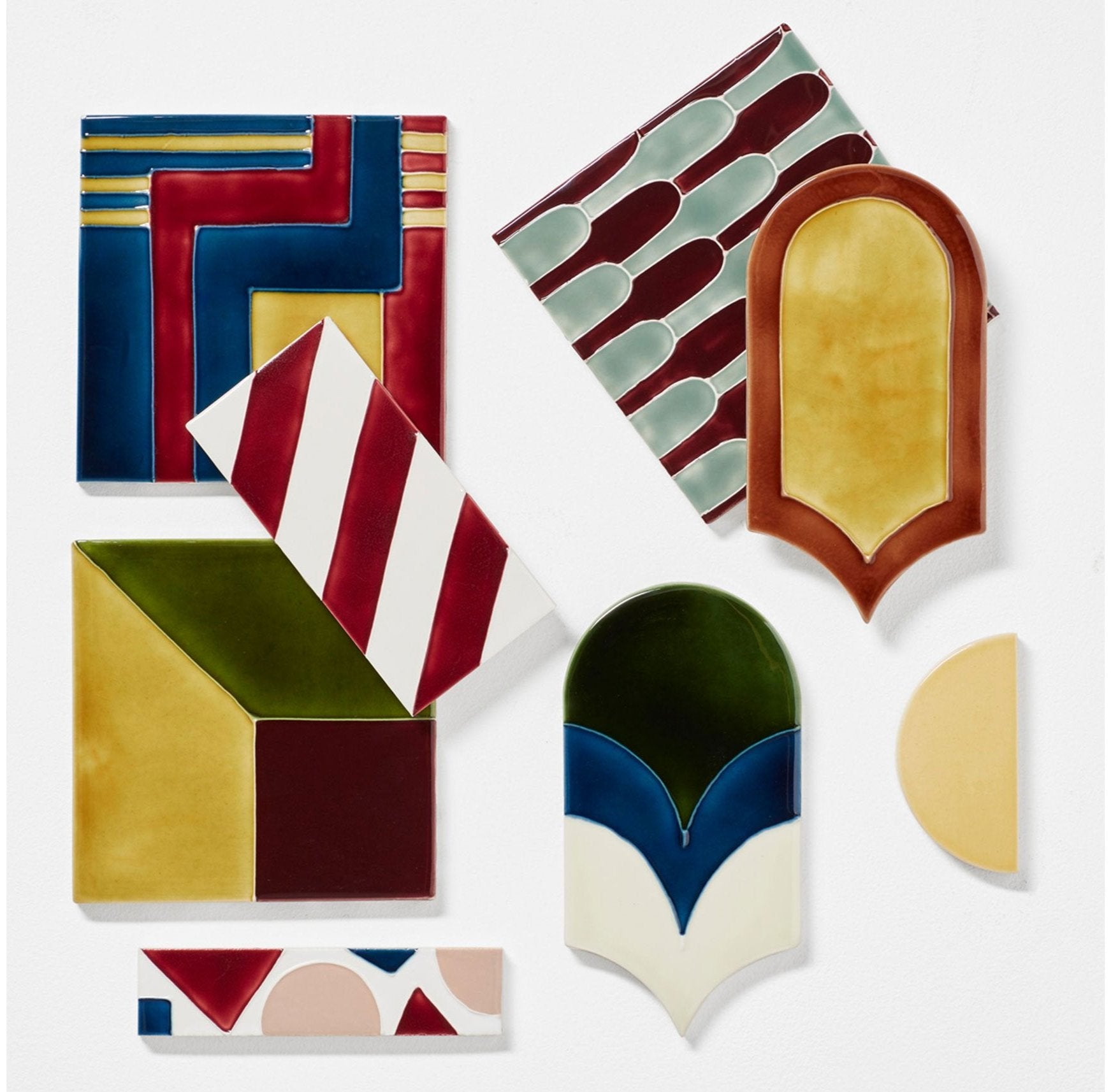 Hanley Tube Lined Decorative Tiles