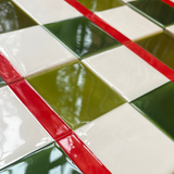 Hanley Tube Line Square 152mm (Pressed Base) L19 (Box of 6 Tiles) - 1 BOX