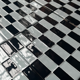 Hanley Tube Line Square 152mm (Pressed Base) L09 (Box of 6 Tiles) - 1 BOX