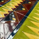 Hanley Tube Line Square 152mm (Pressed Base) D01 (Box of 6 Tiles) - 1 BOX