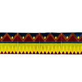 Hanley Tube Line Square 152mm (Pressed Base) D01 (Box of 6 Tiles) - 1 BOX