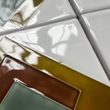 Hanley Tube Line Square 152mm (Pressed Base) D04 (Box of 6 Tiles) - 1 BOX