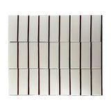 Hanley Tube Line Square 126mm (Pressed Base) L20 (Box of 12 Tiles) - 1 BOX