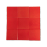 Hanley Pressed Square 102mm Watermelon C24 (Box of 78 tiles)