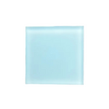 Glass Square Matte 98mm Pale Blue (3 Boxes)