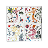 Louis Barthelemy Square 126mm (Pressed Base C43 Clear) (Box of 4 Tiles) - 1 BOX