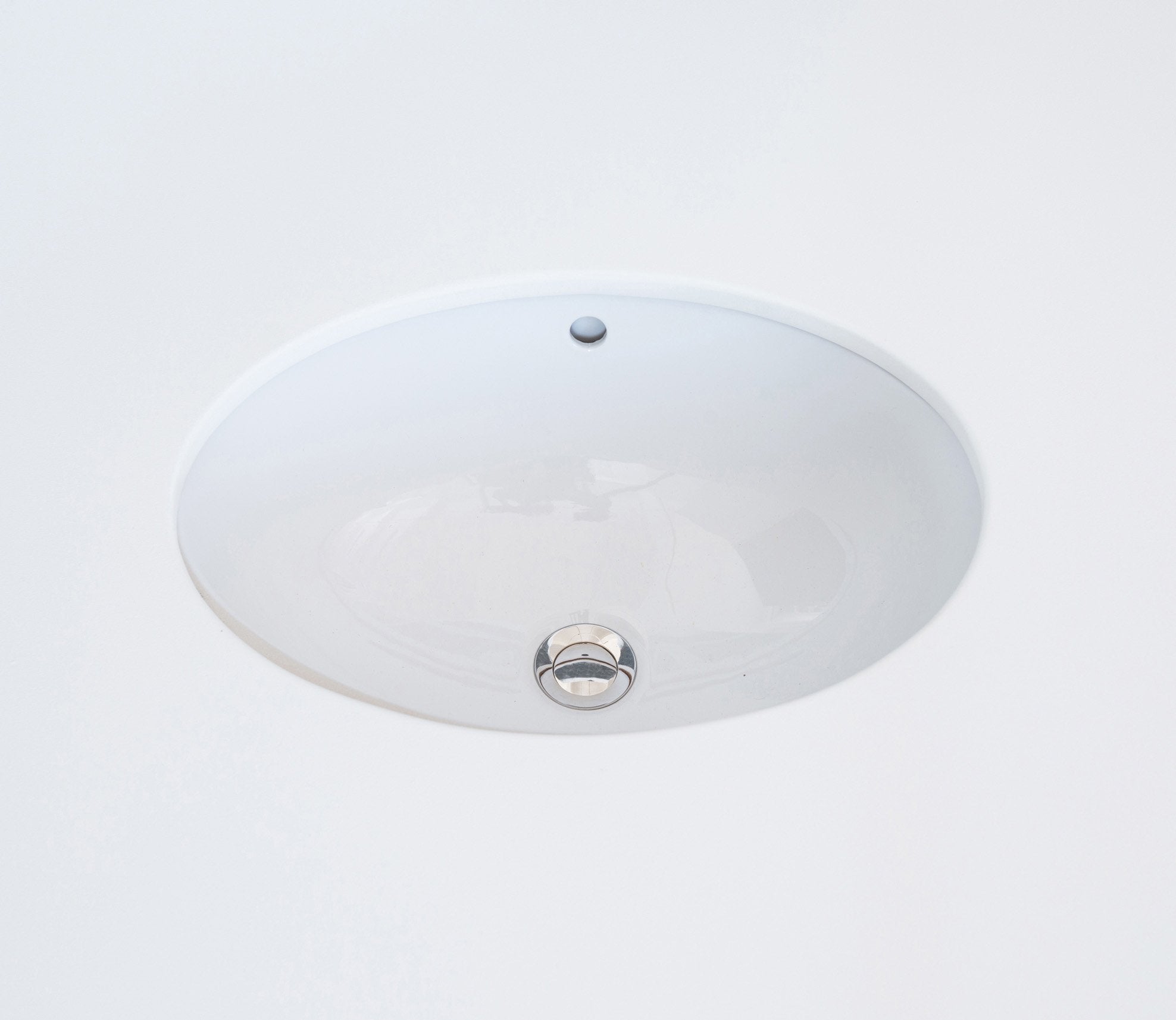 Ceramic Undermount Basin Oval 42 cm