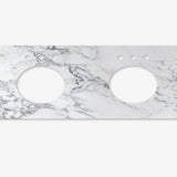 Marble Top Double Calacatta