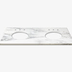 Marble Top Double Calacatta