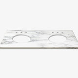 Marble Top Double Calacatta