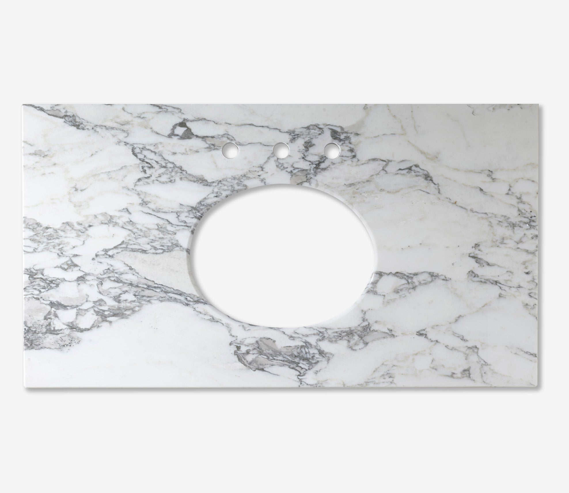 Marble Top Extra Wide Single Calacatta