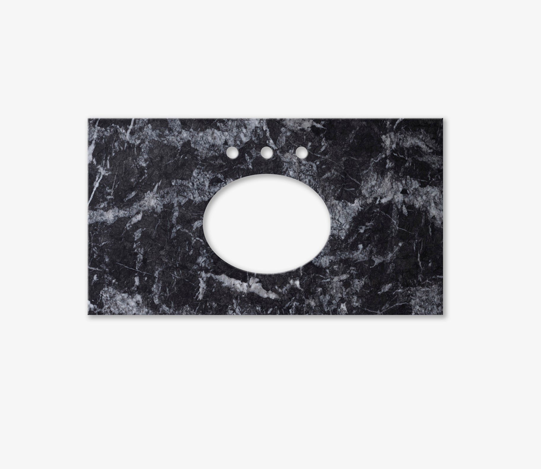 Marble Top Extra Wide Single Grigio