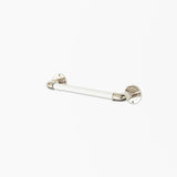 Moderna Towel Rail White Porcelain Small