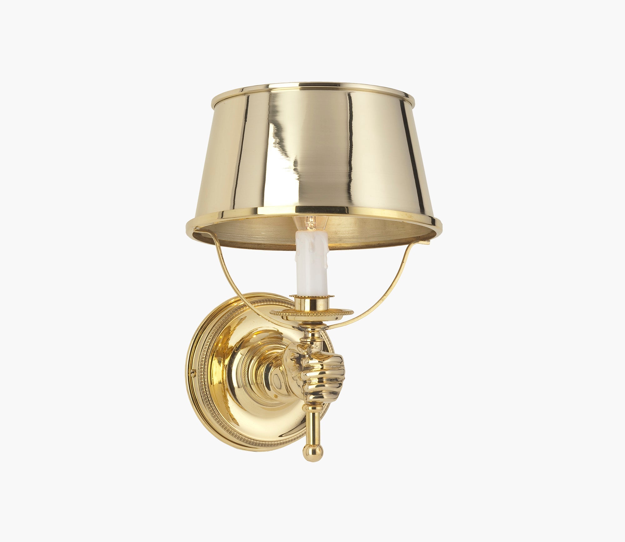 Anchor Wall Light with Matching Metal Shade Product Image 1