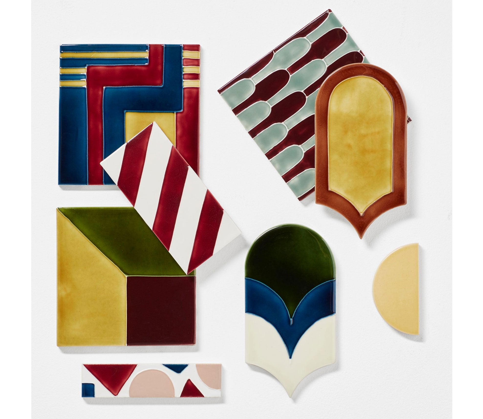 Hanley Tube Lined Decorative Tiles Product Image 1