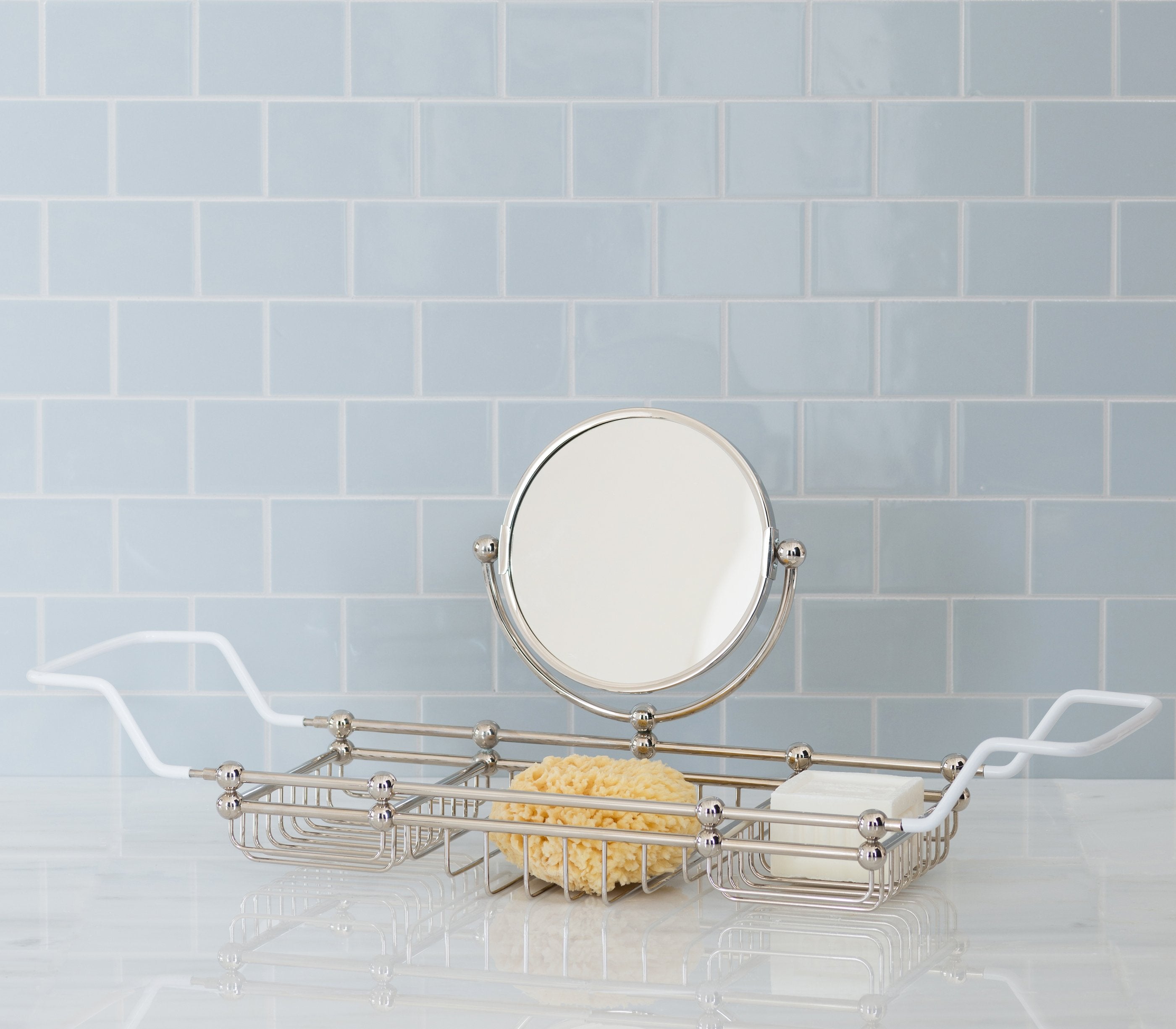 Bath Rack with Mirror Product Image 1