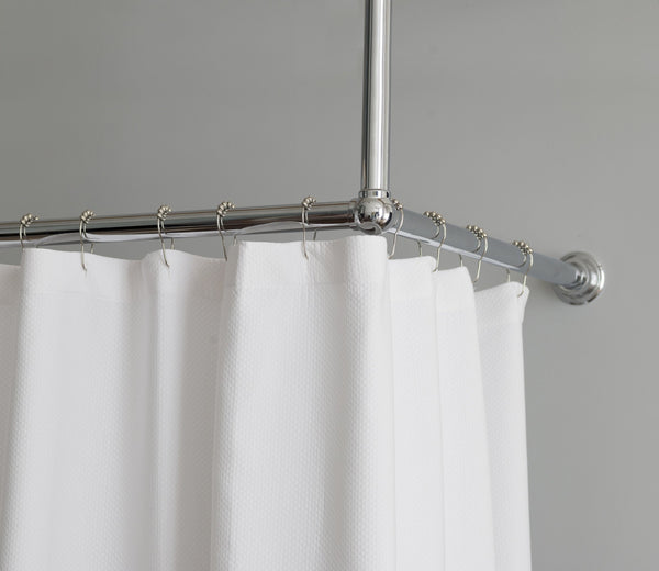 Shower Curtain Rail L-Shape Rail