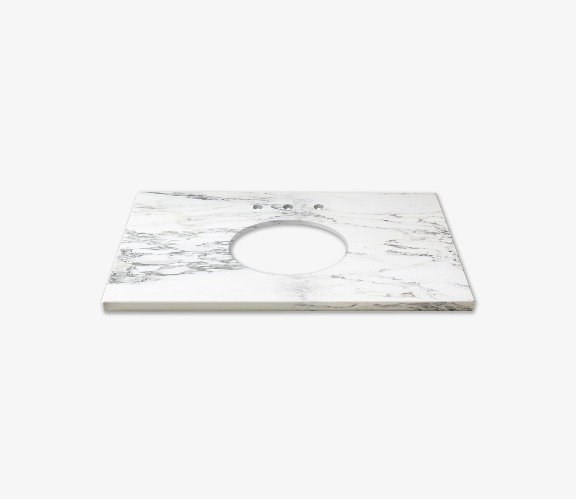 Marble Top Extra Wide Single Calacatta Product Image 1